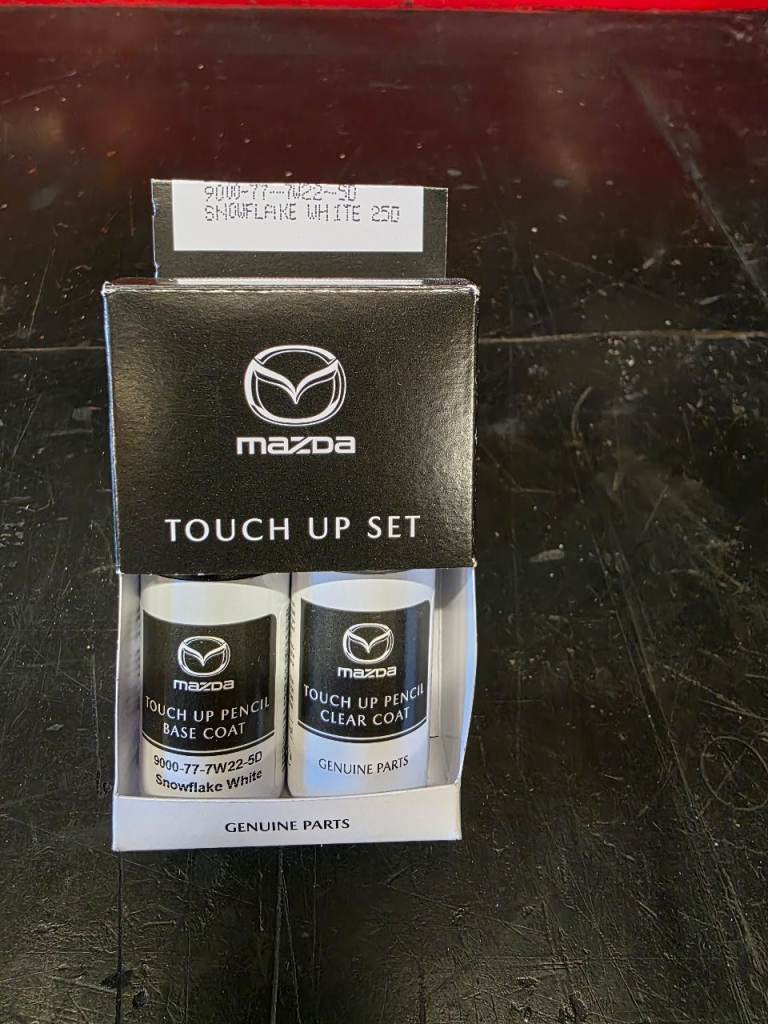 Genuine Mazda touch up paint set