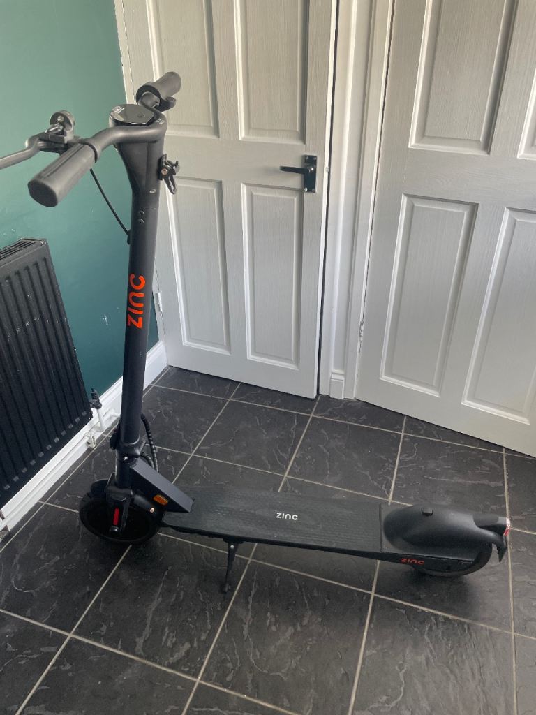 Zinc Electric scooter as new 