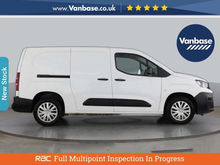 2022 Peugeot Partner 1.5 BlueHDi 950 Professional Premium Long Panel Van 6dr Diesel Manual LWB E ...