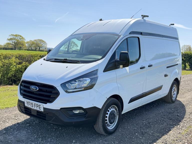 FORD TRANSIT CUSTOM 2.0 320 L2 H2 HIGH TOP WORKSHOP VAN White Manual Diesel 201