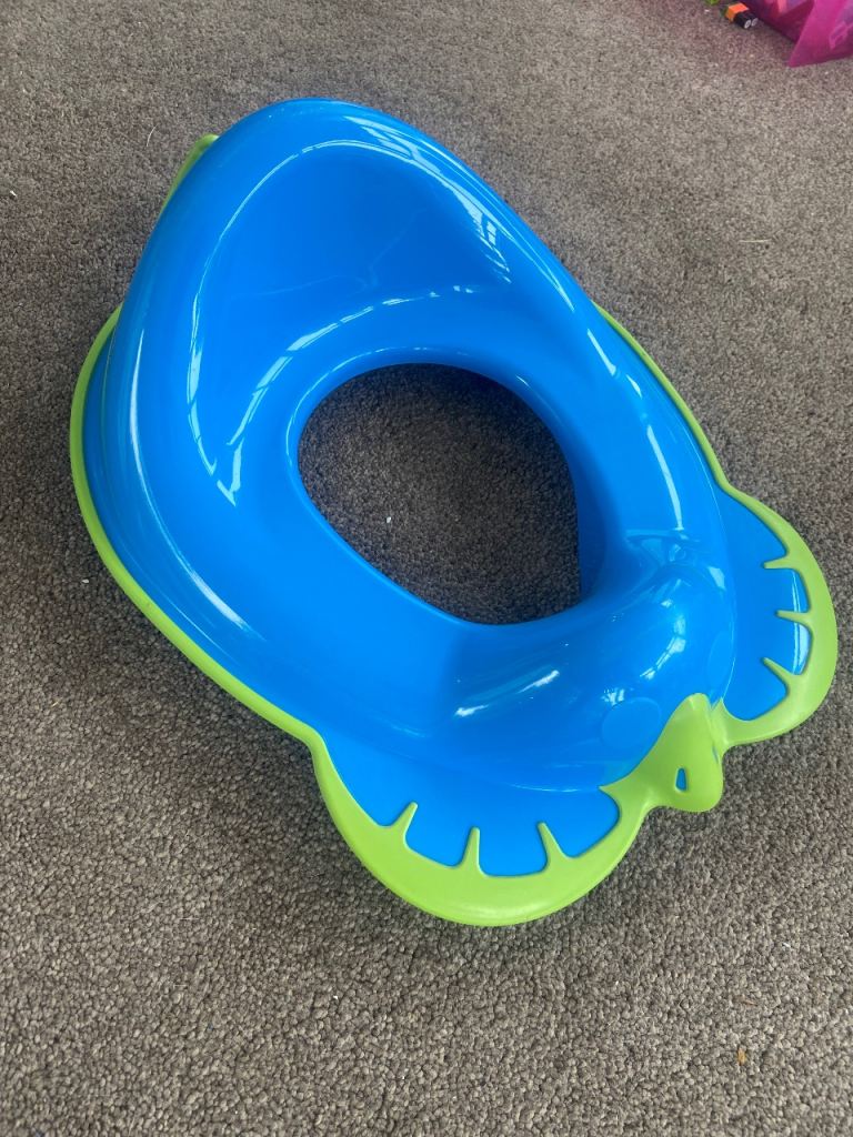 Blue and Green Baby Potty Training Seat – Good Condition