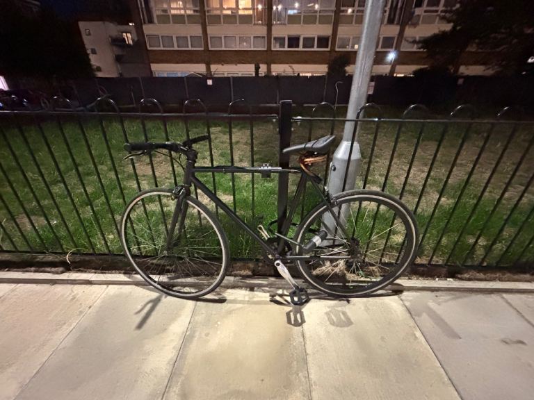 Black Road Bike – Good Condition, Ready to Ride