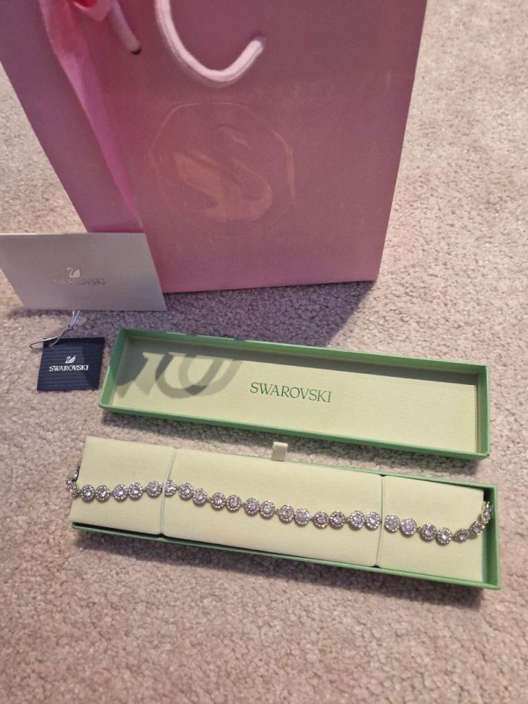 Swarovski Tennis Bracelet - Silver, As Good As New