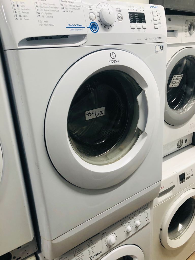🚚 indesit 9kg load A+++washing machine can deliver £120
