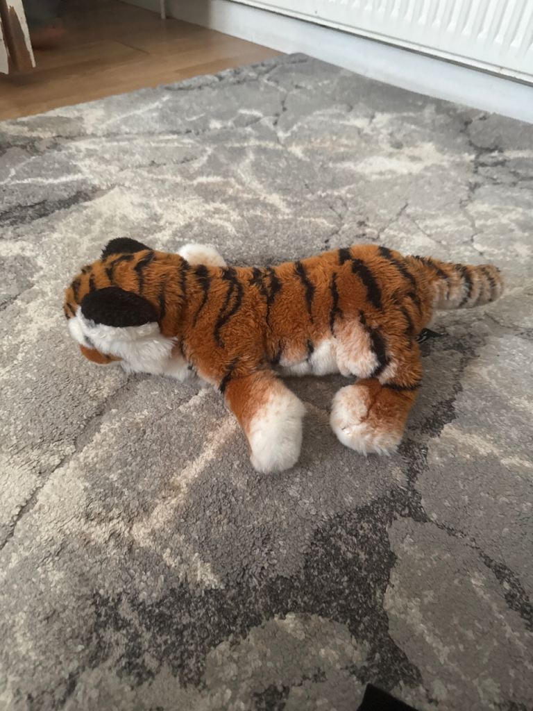 Cute Tiger Soft Toy – Good Condition