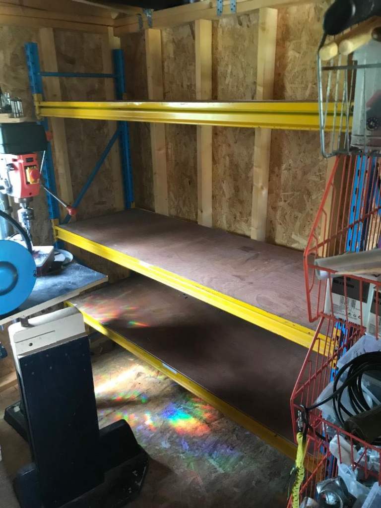 Heavy Duty Industrial Shelving Unit – Good Condition
