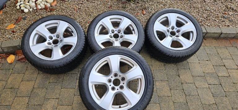 BMW 17" Alloy Wheels with Winter Tyres