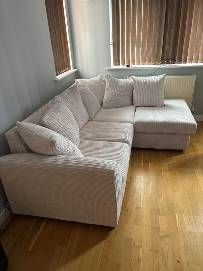 Extra Comfort Dylan Corner Sofa 4 seater L Shape Sofa , 3 seater & 2 seater !! Ready to deliver