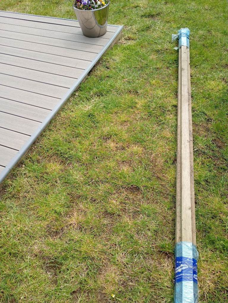 Treated roof lats 4.8 x50x25 unused for a job £6