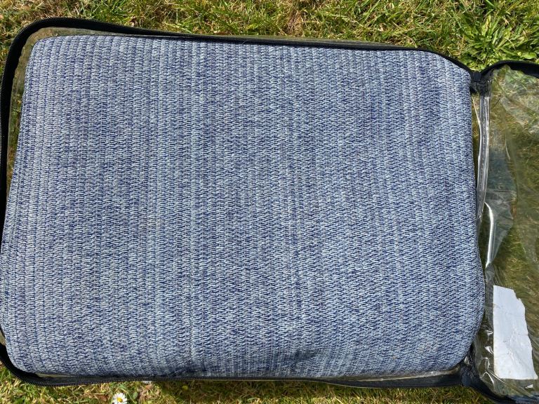 Breathable ground sheet 2.5 x 4.5 m blue new