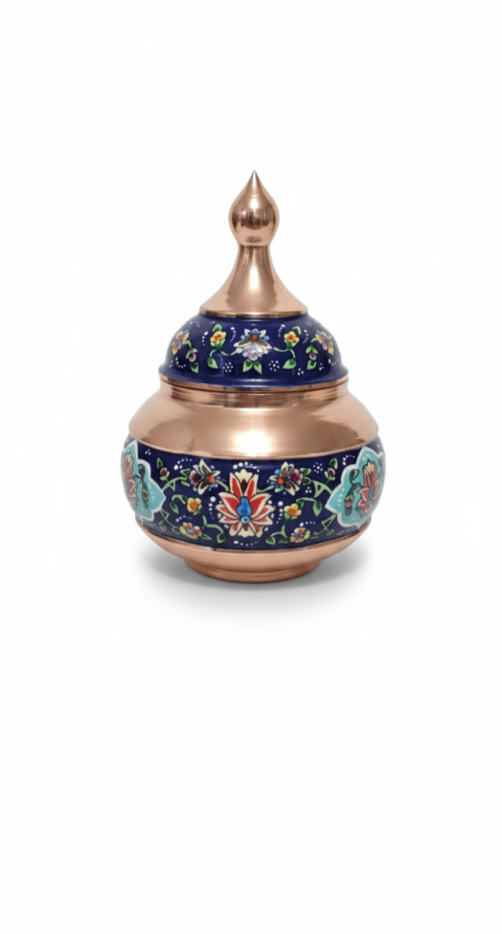 Sugar bowl copper 