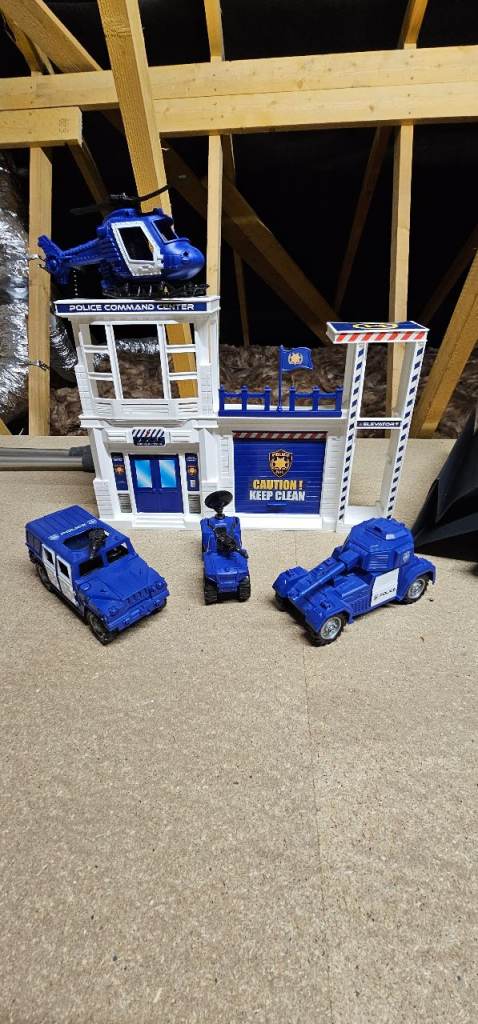 Police Play Set Police cars