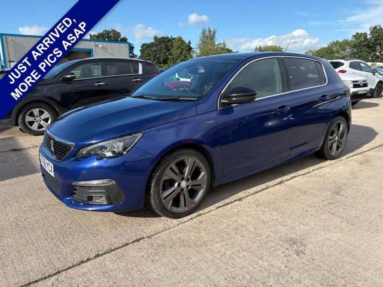 2019 Peugeot 308 1.2 PureTech 130 GT Line 5dr HATCHBACK PETROL Manual