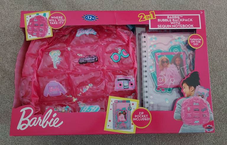 Barbie Bubble Backpack