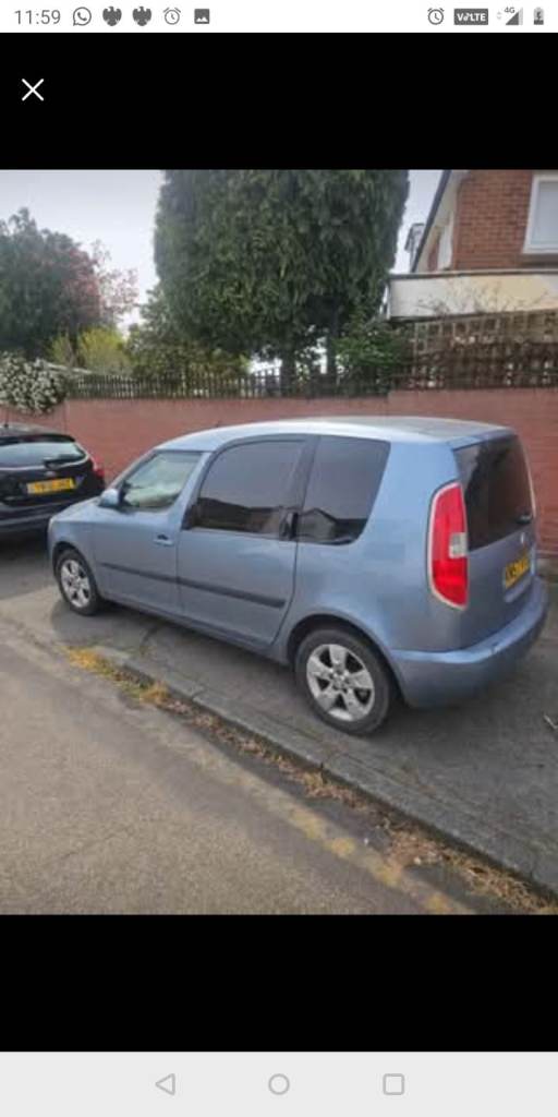 Skoda, ROOMSTER, MPV, 2007, Manual, 1390 (cc), 5 doors