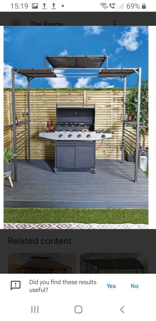 New BBQ Gazebo  – Perfect for Garden