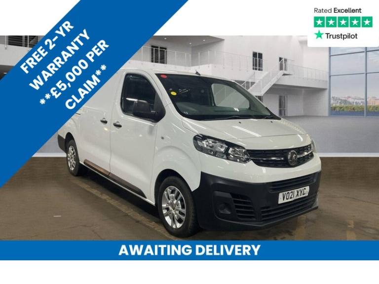 2021 Vauxhall Vivaro 2900 1.5d 100PS Dynamic H1 Van PANEL VAN DIESEL Manual