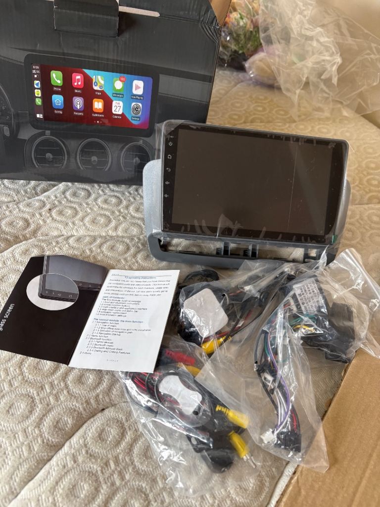 Brand new Android touch screen multimedia and navigation head unit upgrade.