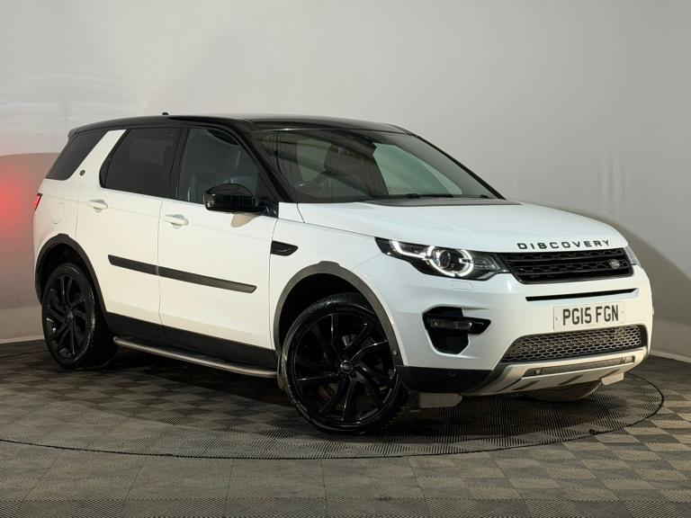 WHITE 2015 LAND ROVER DISCOVERY SPORT LUX HSE SD4 2.2 DIESEL AUTOMATIC 7 SEATER
