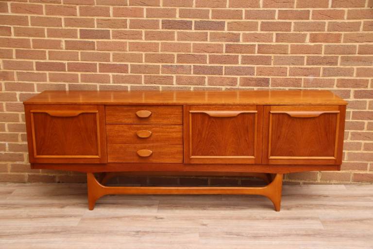 Mid-Century Teak Stateroom Stonehill Sideboard (UK Delivery)