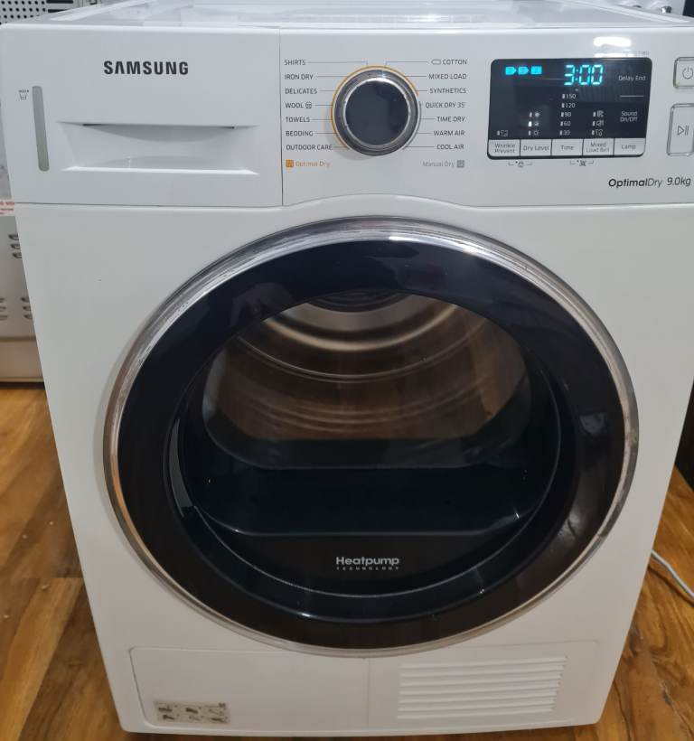 Samsung Heat Pump tumble dryer condenser 9kg capacity A ++