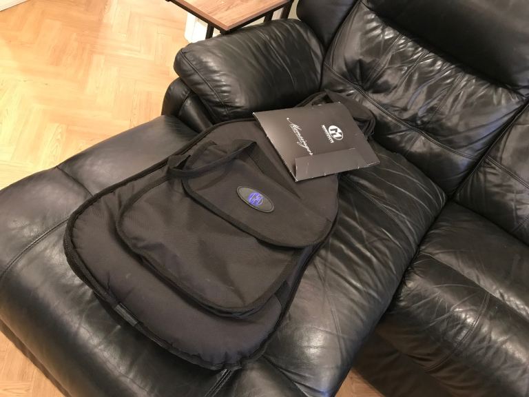 Maruszczyk Frog 4a Headless 4 string bass guitar - Baby Blue, 2023, as good as new