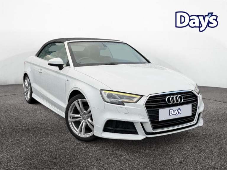 2016 Audi A3 Cabriolet Cabriolet S Line 2dr 1.4 TFSI 150PS Manual Convertible Petrol Manual