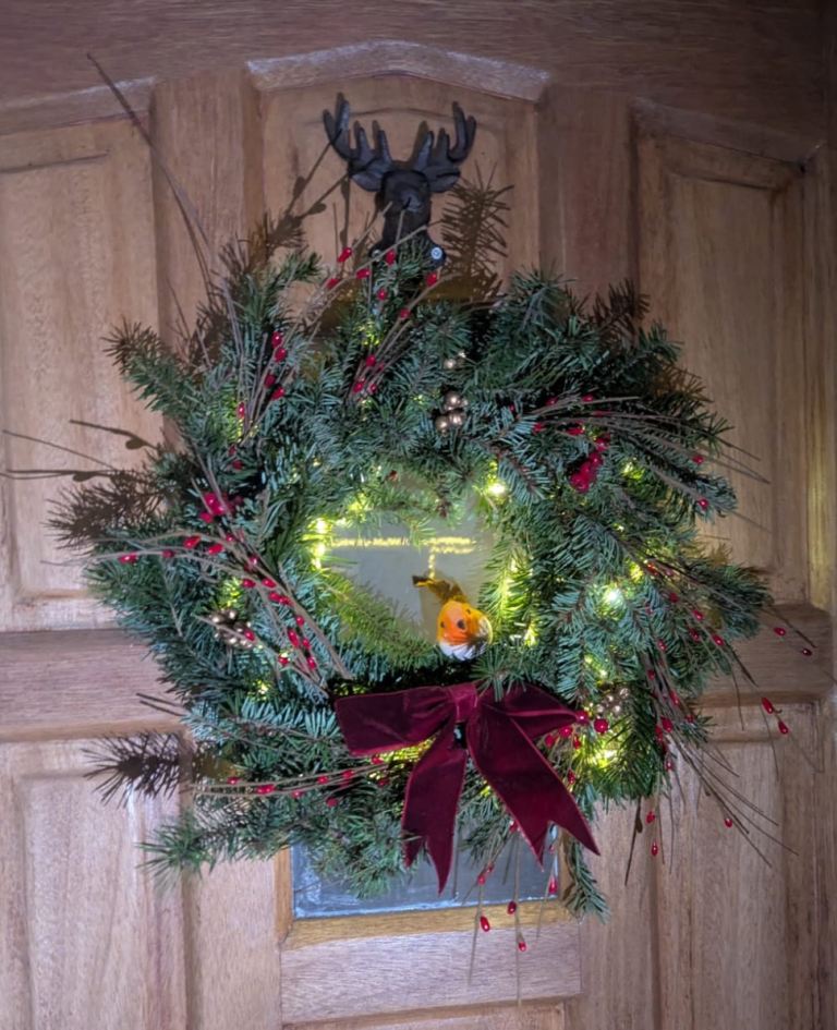 Homemade Christmas Wreath