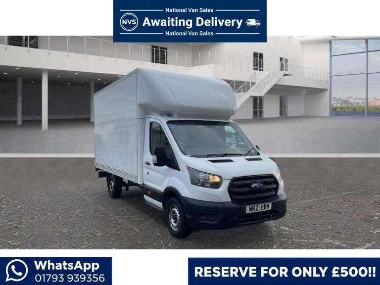 2021 Ford Transit 2.0 350 EcoBlue Leader Luton 3dr Diesel Manual RWD L4 Euro 6 (s/s) (130 ps) CHA...
