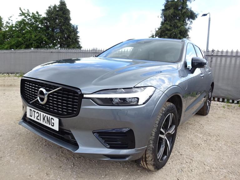 2021 21 REG VOLVO XC60 R-DESIGN T6 RECHARGE HYBRID AUTO DAMAGED SALVAGE