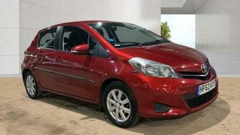 2013 Toyota Yaris 1.33 Dual VVT-i TR Multidrive S Euro 5 5dr HATCHBACK Petrol Automatic