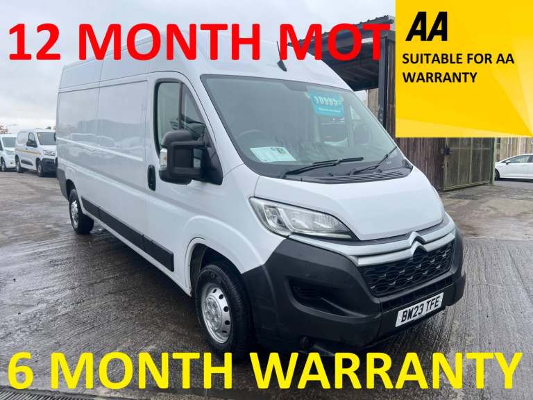 2023 Citroen Relay 2.2 BlueHDi H2 Van 140ps Enterprise Edition PANEL VAN Diesel Manual
