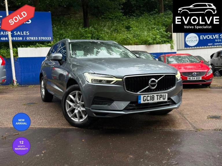 2018 Volvo XC60 2.0 D4 Momentum SUV 5dr Diesel Auto AWD Euro 6 (s/s) (190 ps) SUV Diesel Automatic