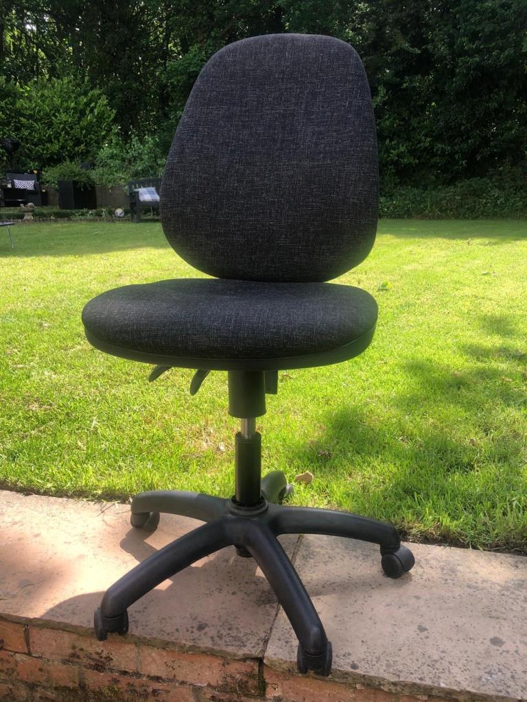 Grey Ergo 2 Lever Office Chair With Adjustable Seat And Tilt Facility