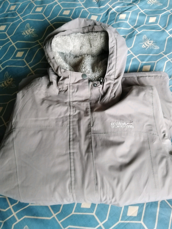 Fleece lined Regatta coat (Size 12) 