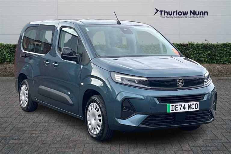 2024 Vauxhall Combo Life Electric Design XL 52kWh Automatic (136ps) 7 SEATS MPV Electric Automatic