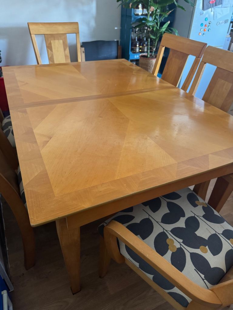 Wooden Table and Chairs