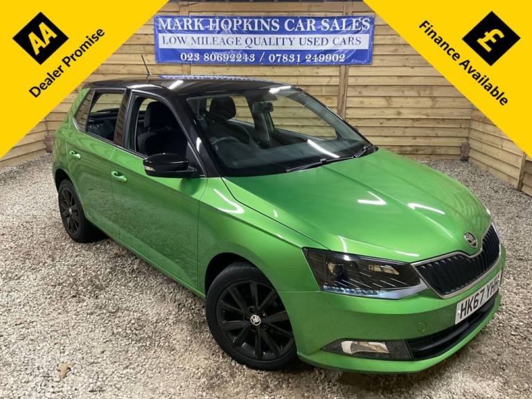 2018 Skoda Fabia 1.0 Colour Edition Hatchback 5dr Petrol Manual Euro 6 (s/s) (75 ps) Hatchback Pe...