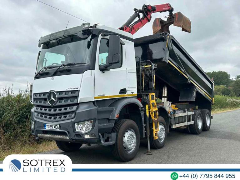 Mercedes-Benz Arocs 3240 8 X 4 Tipper Grab