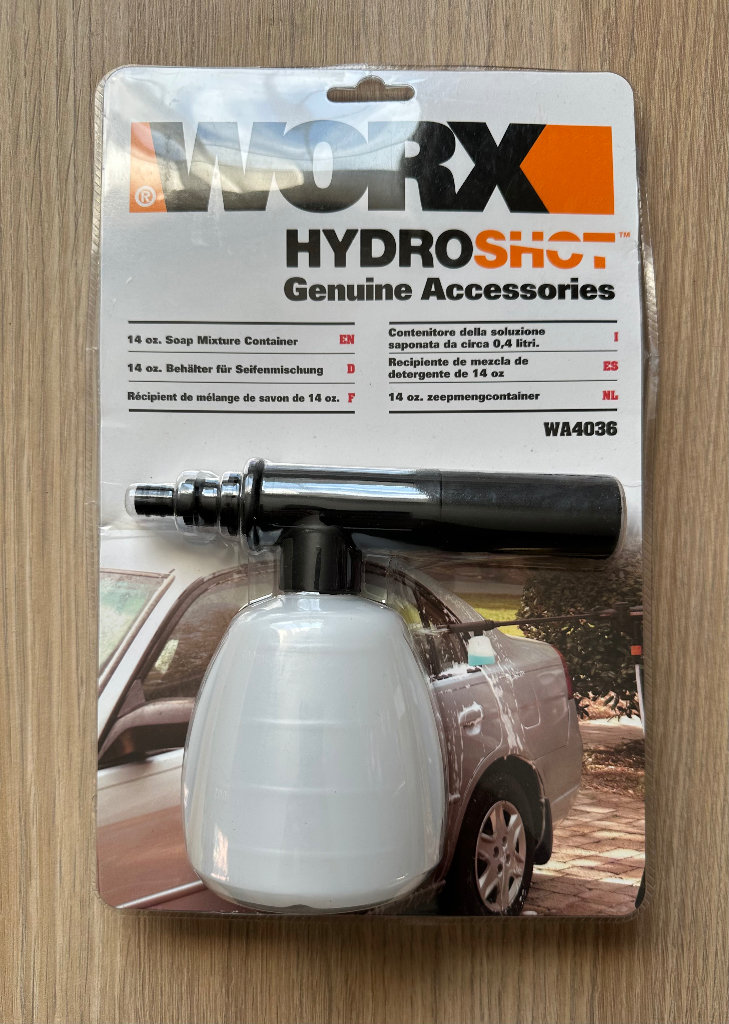 WORX WA4036 Hydroshot Cordless Pressure Cleaner Soap Bottle Wash Spray Accessory