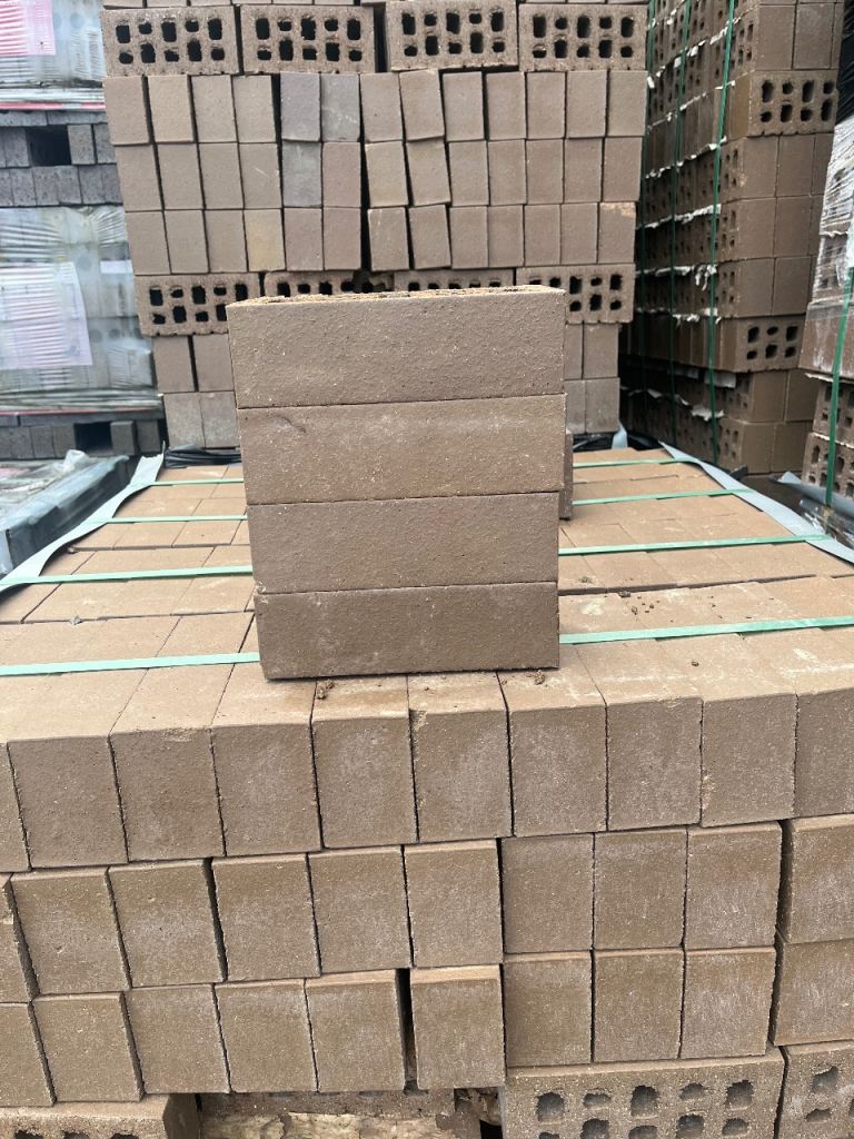 65mm Ibstock Cheddar Brown Smooth Facing Brick