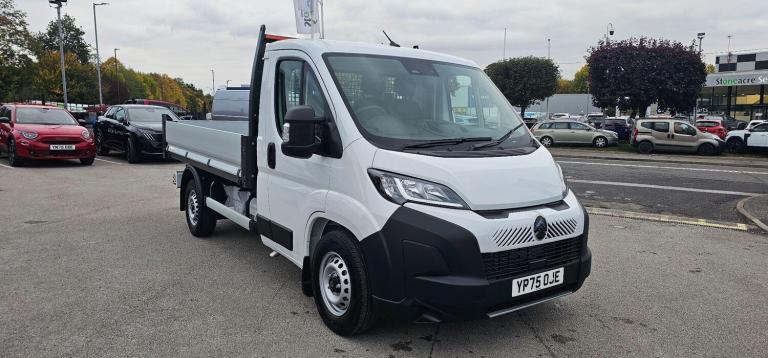 2025 Citroen Relay 2.2 BlueHDi 140 Tipper Enterprise CHASSIS CAB DIESEL Manual
