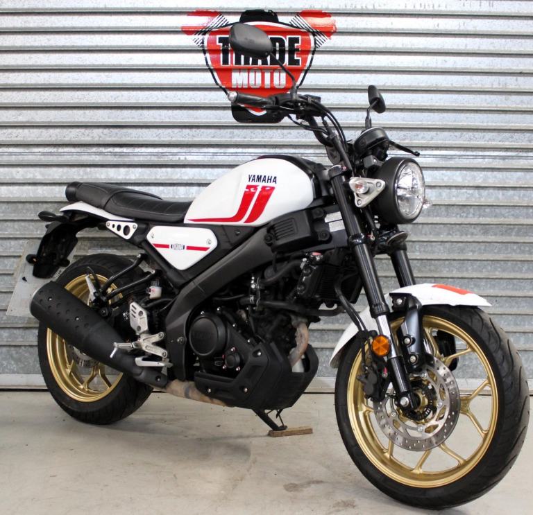 2023 23 YAMAHA XSR 125 (MTM125) ABS TRADE SALE LEARNER LEGAL WHITE 5K NEW MOT