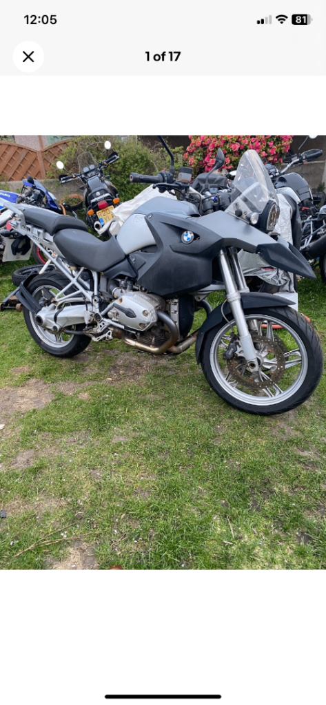 BMW, R 1200 GS 2005, 1170 (cc)
