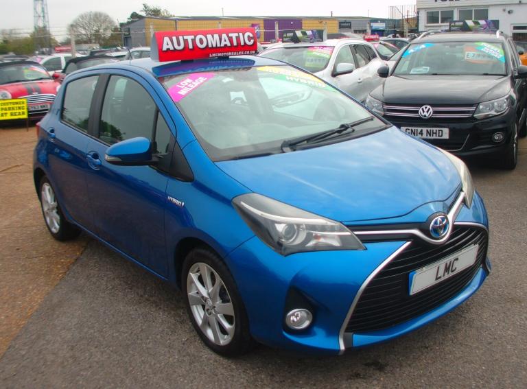 2014 Toyota Yaris 1.5 VVT-h Excel Hatchback 5dr Petrol Hybrid E-CVT Euro 6