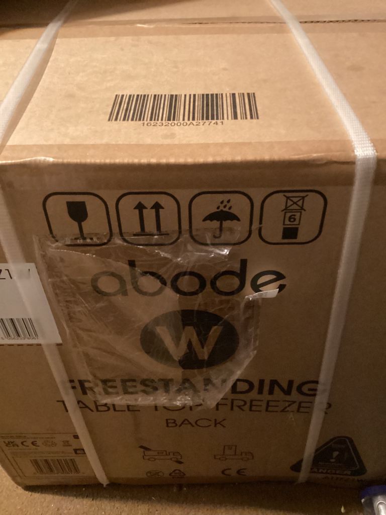 Abode Freestanding Table Top Freezer – Brand New