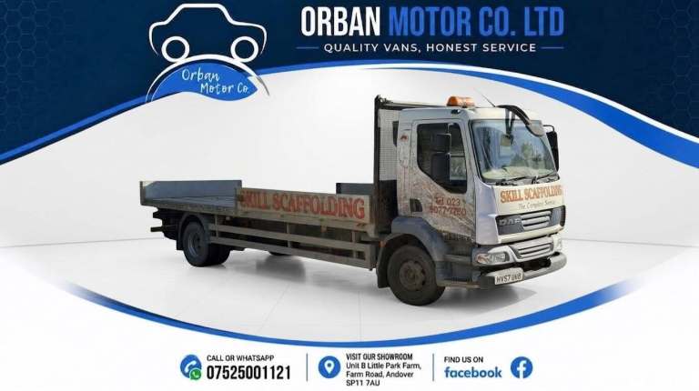 2007 DAF LF FA55.180 14T DAY E4 NA DIESEL Manual