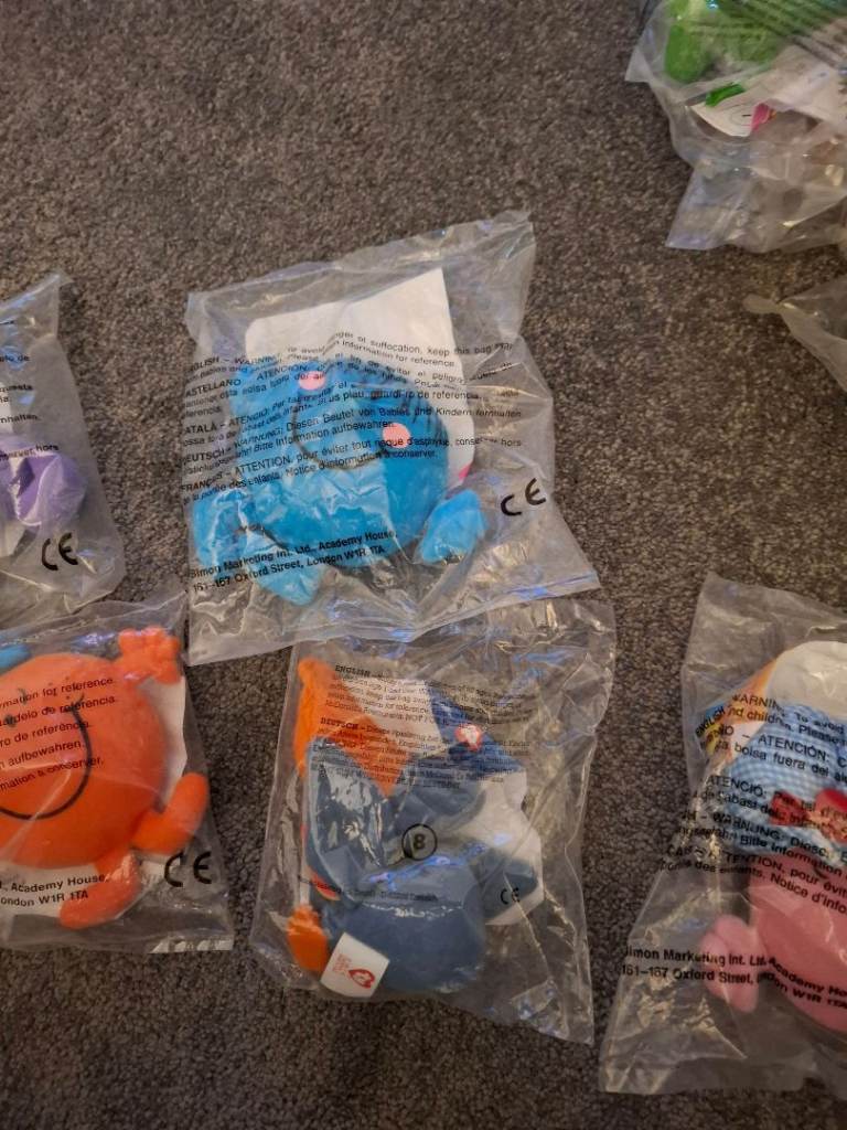 Loads of mcdonald's and ty soft toys