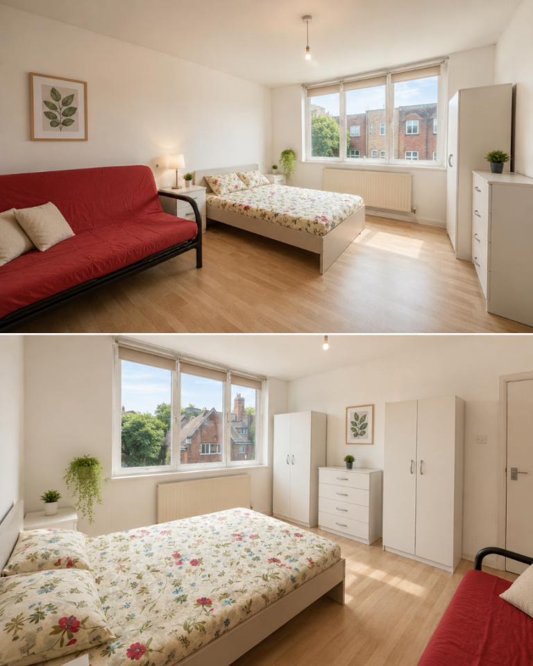 💫Bright Double Room Available in Poplar – Now✨