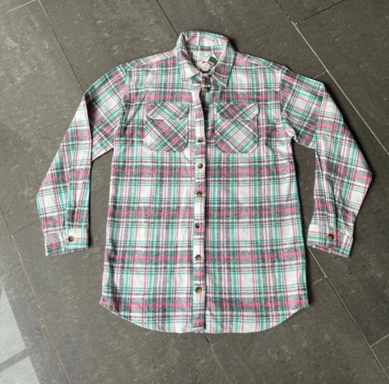 CANDY couture Kids Check Shirt - Size 12 Years, New with Tags